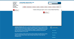 Desktop Screenshot of jagdambaind.com